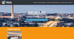 Desktop Screenshot of 4wallsindc.com