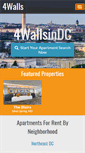 Mobile Screenshot of 4wallsindc.com